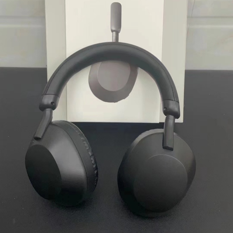 Wh-Xm5 Verdadeiro Fone De Ouvido Head Mounted Wireless Bluetooth Headphones Wireless Call Music Earphones Gaming Low Latency Headset Muhan