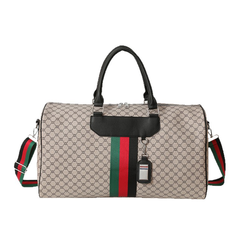 Designer Duffel Bags Women's 2025 New Color-Block Waterproof Travel Bag with Large Capacity - Gym & Business Organizer Bag for Fitness and Travel