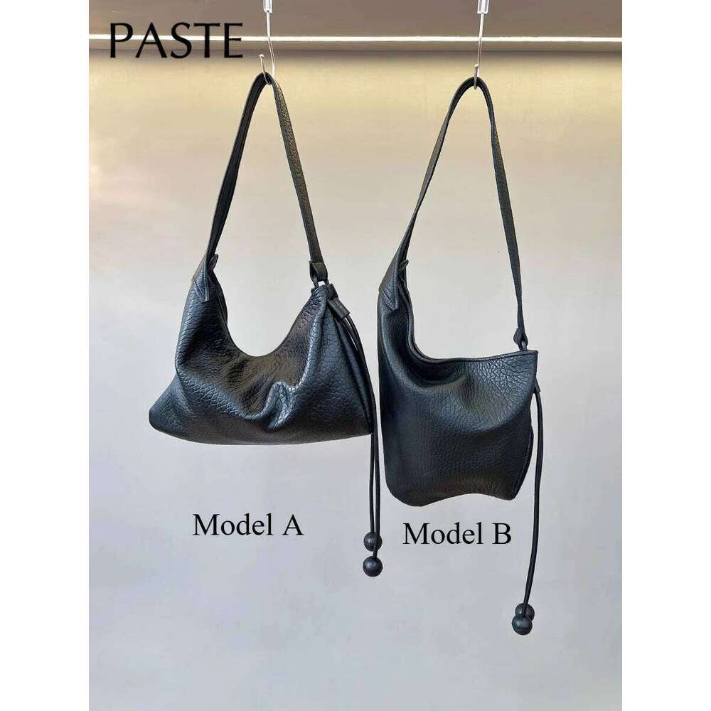 Niche Stylish A Sense Of Ease Elephant Pattern Croissant Tote Luxury Real Leather Sheepskin Women Flap Messenger Bag Thin Md1205