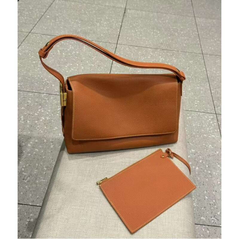 Luxury Bag Designer Shoulder Bags Totes Hobo New Messenger High Grade Soft Cowhide Lock Simple Fashion Single Crossbody Women S Bag