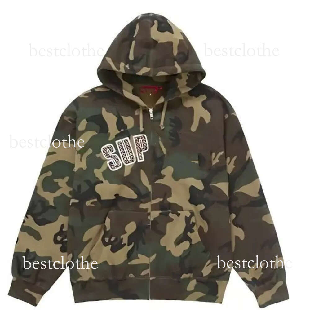 New Supremely Jacket Men's T Shirt Designer Jackets Tracksuit Casual Hoodies Cotton Olive Drab Coat Mens Street Super Puff Brand Hoodie c61