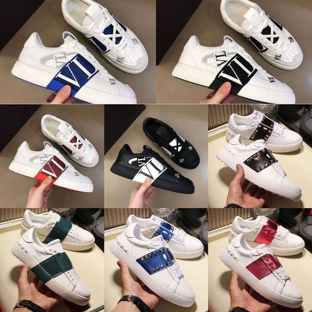 Designer VL sneakers platform casual shoes Women Men out of office sneaker genuine leather outdoor fashion sports trainers 5 top
