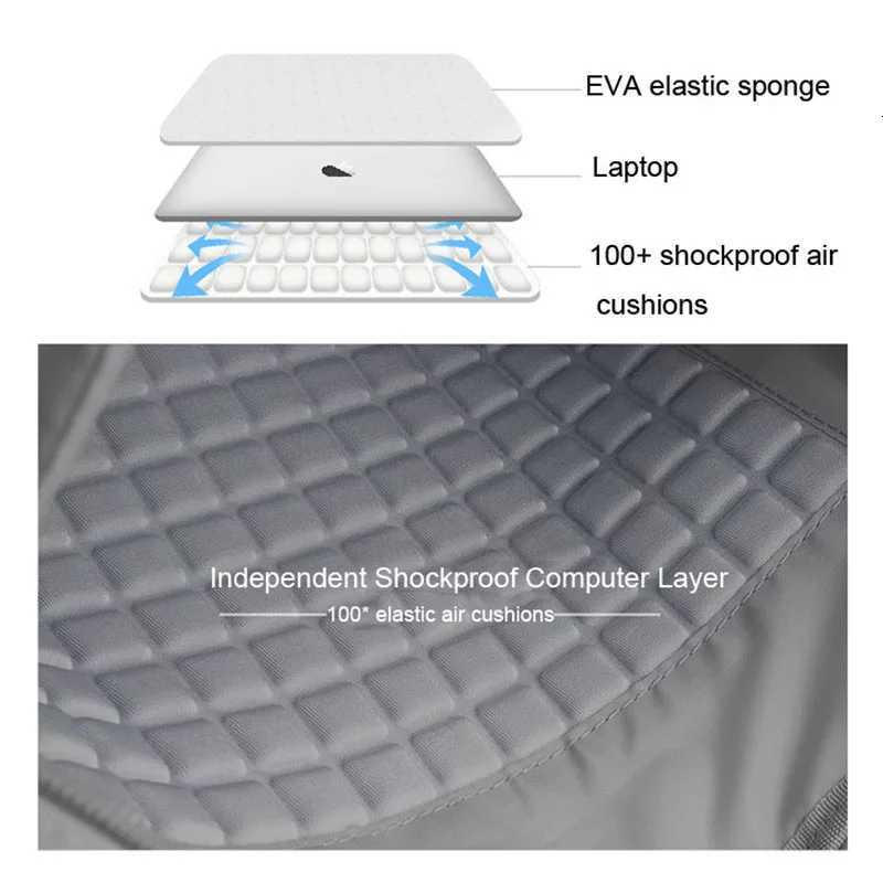 Xnyocn Laptop Sleeve Bag 156 inch Durable Briefcase Handle Bag Notebook Computer Protective Case For HP Dell Macbook UltrabookT251208