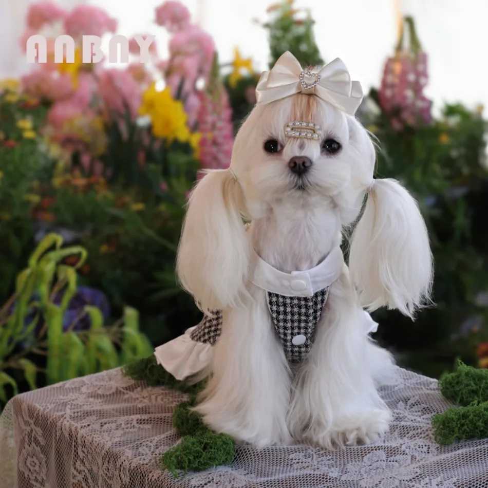 Cat Dress Puppy Pet Apparel Small Dog Clothes Winter Chihuahua Yorkie Pomeranian Yorkshire Terrier Shih Tzu Maltese Dog Clothing M251208