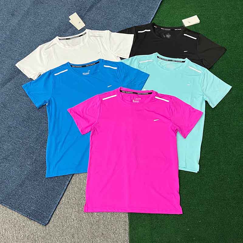 Summer sports quick drying T-shirt short sleeved track and field training men's and women's running fitness basketball sportswear Tee