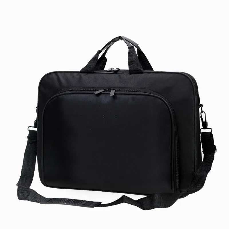 156 Inch 17 In Laptop Bag Business Portable Nylon Computer Handbags Laptop Shoulder Handbag Zipper Shoulder Simple StyleT251208