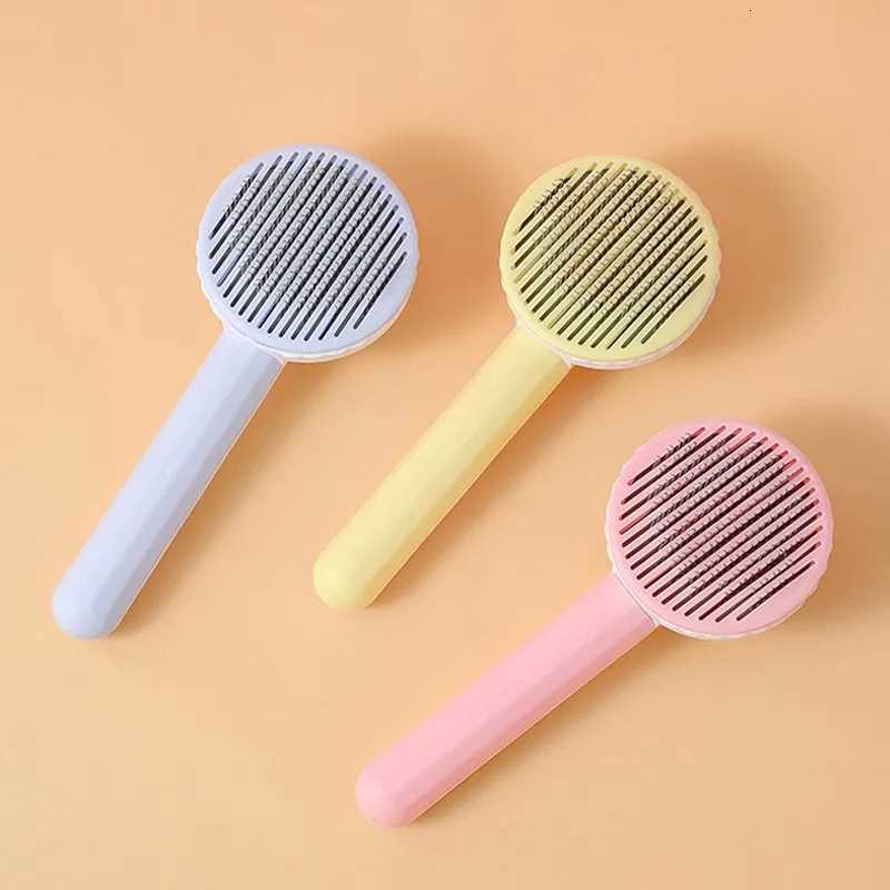 Cat Brush Pet Grooming Brush for Cats Remove Hairs Pet Cat Hair Remover Pets Hair Removal Comb Puppy Kitten Grooming Accessories M251208 - view 1