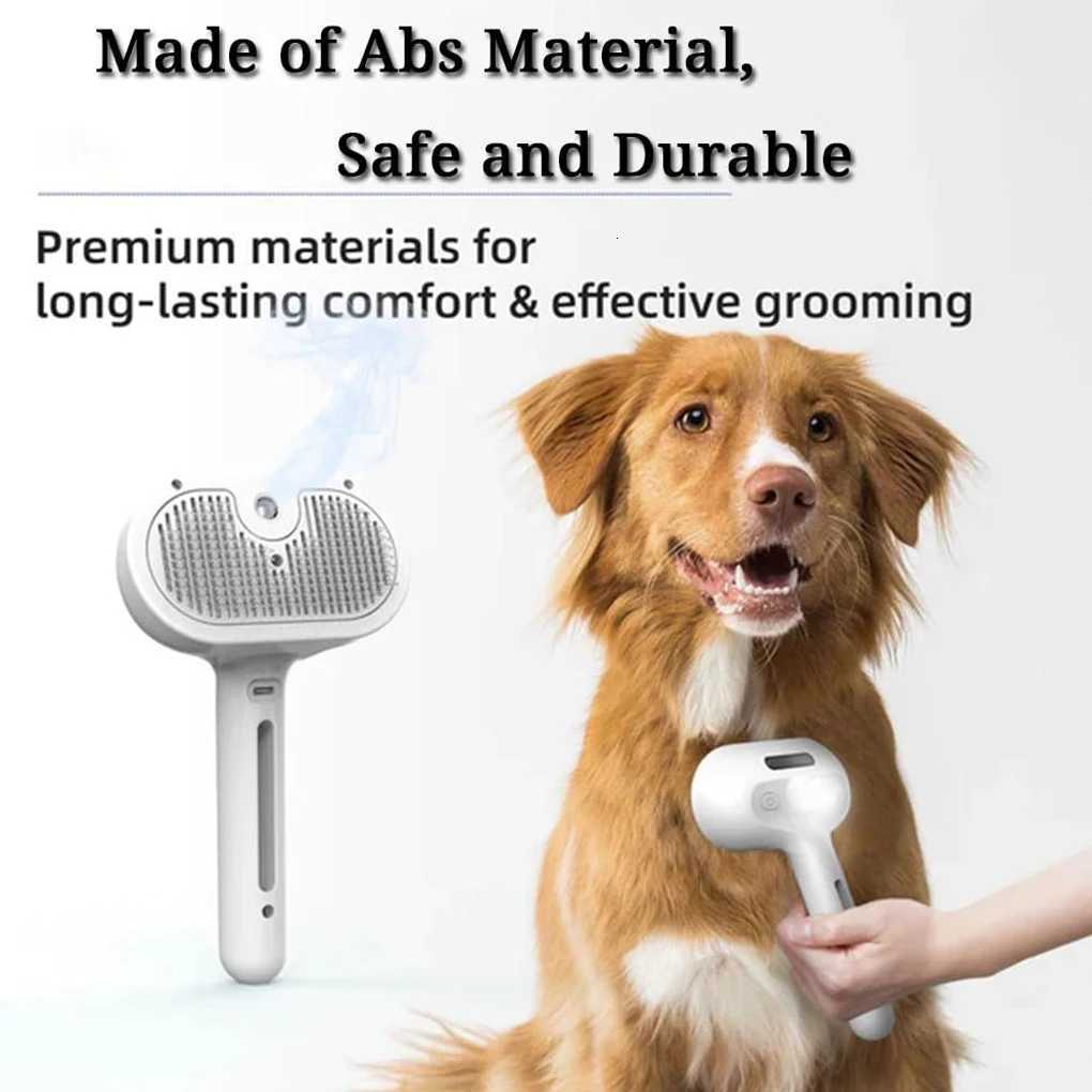 Cat Steam Brush Grooming Brush Pet Spray Hair Removal Comb for Shedding Grooming Water Brush for Cats Dogs Small Animals M251208 - view 3