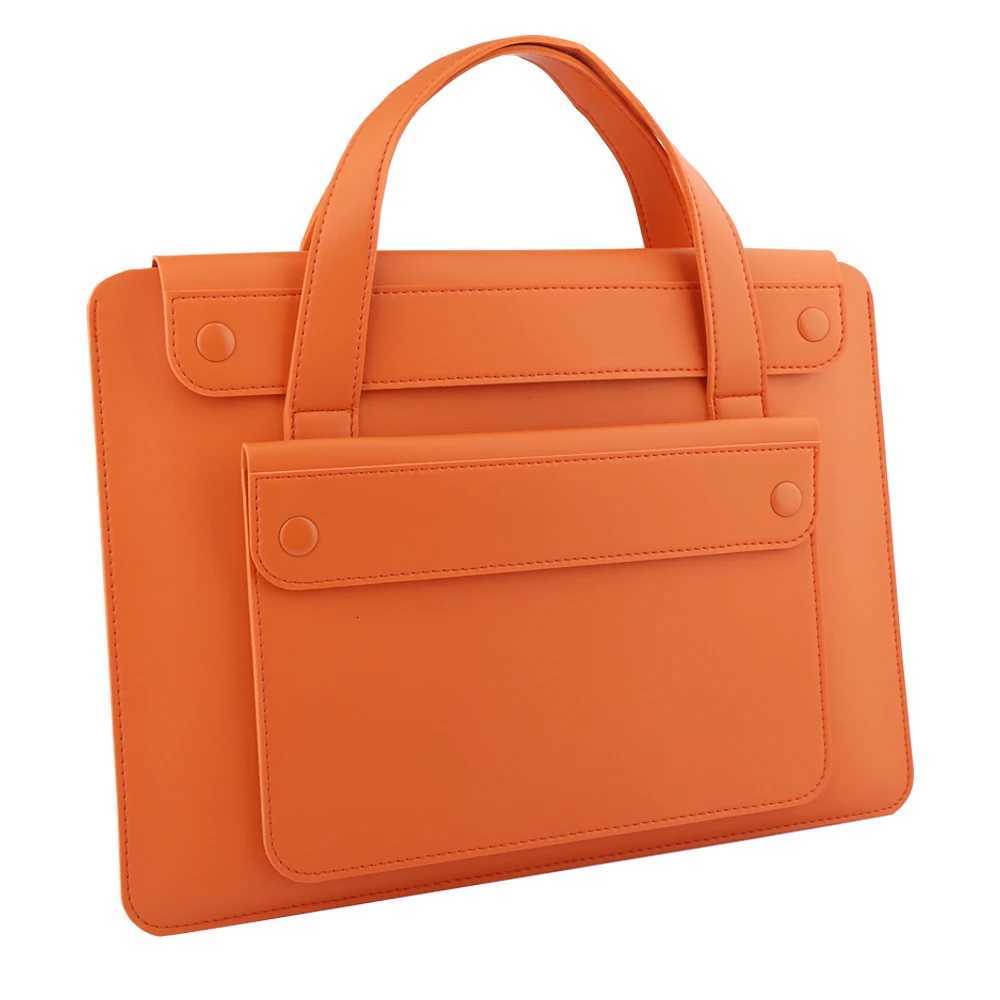 PU Laptop Bag for MacBook Air 13 Pro 14 16 Lenovo Samsung DELL HP 13/14/15/16 Inch Notebook Simple Liner Bag Computer SleeveT251208