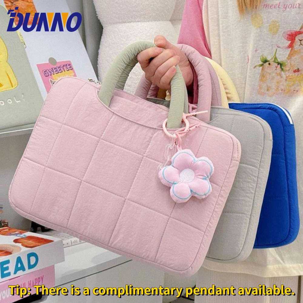 Universal Kawaii Creative Laptop Bag 14-16 Inch HandBag Notebook Pouch Portable Macbook Air Pro Case Portable PC Bag Cute CoverT251208