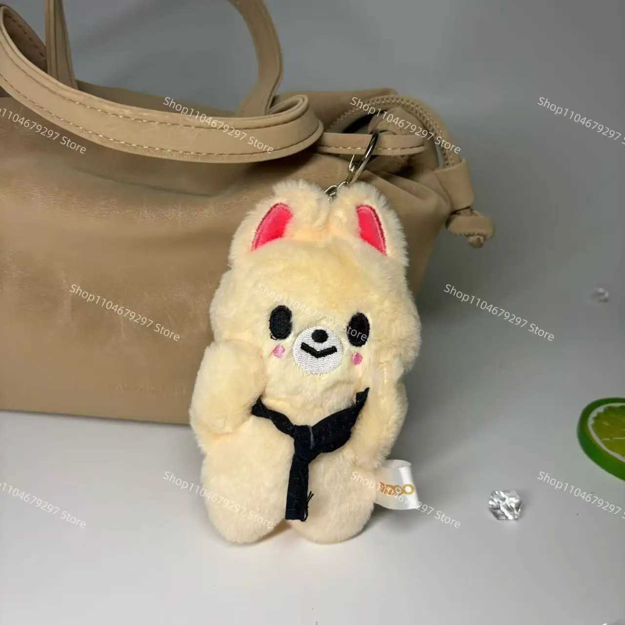 Stray Kids plush keychain magnetic suction doll SKZ bean eye cape plush doll keychain KPOP bangchan felix SKZOO childrens toyXJ251208 - view 7