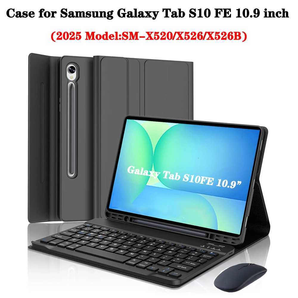 Case for Galaxy Tab S10 FE 109 lnchKeyboard Cover for Galaxy Tab S10 FE 109 lnch 2025 SM-X520/X526/X526B C251208