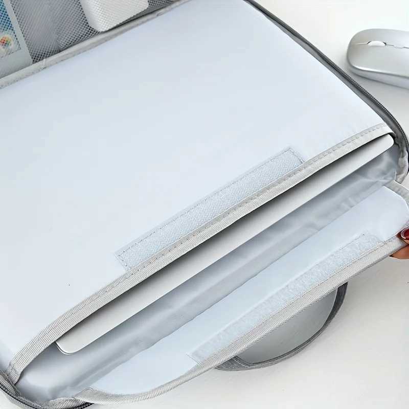 Laptop Bag For Xiaomi Lenovo Dell HP Notebook Computer Laptop Sleeve Case For Macbook Air Pro 13 14 142 15 156 Inch Handle BagT251208