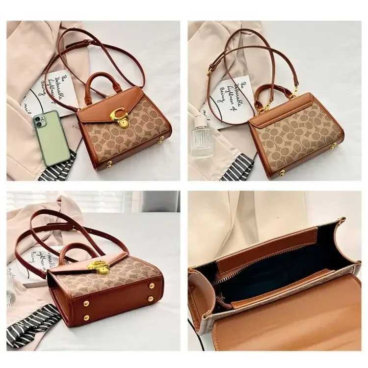2025 Luxury Brand Fi Square Mini Handbags for Wen - New Arrival PU Material Handheld Shoder Styles Y251208