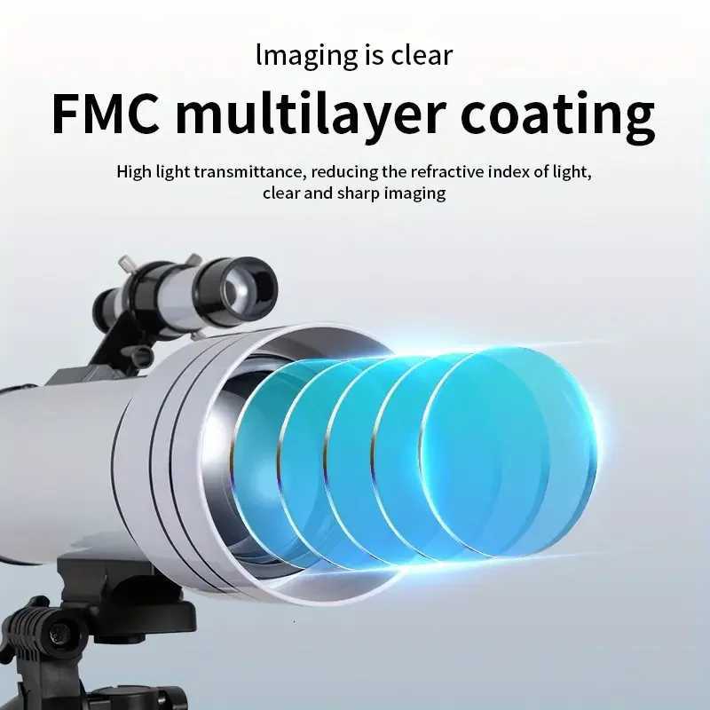 BORWOLF F40070M Professional Astronical Telescope 200X Monocar 70MM Large-Aperture for Stargazing Bird Watching Moon Neba C251208