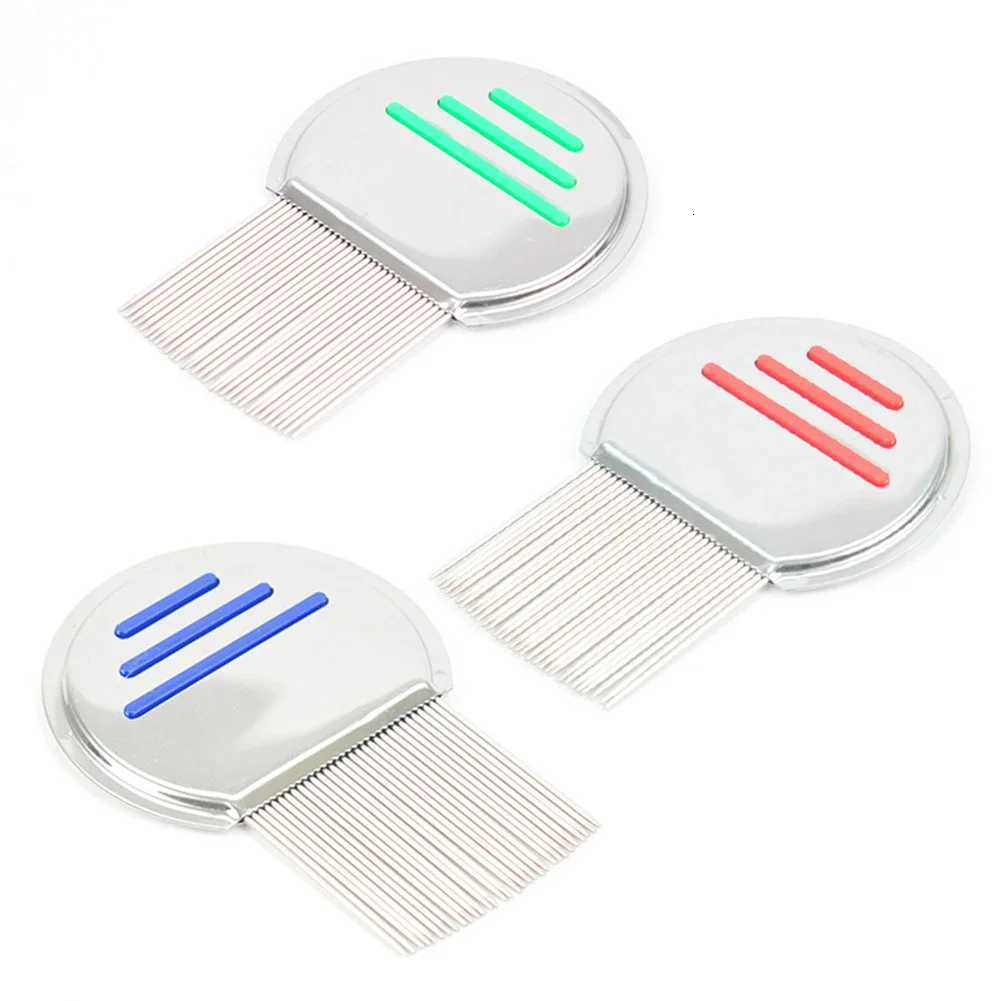 Stainless Steel Terminator Lice Comb Children Hair Removal Headdress Super Density Teeth Remove Nits Comb Dog Brushes Accessory M251208 - view 7