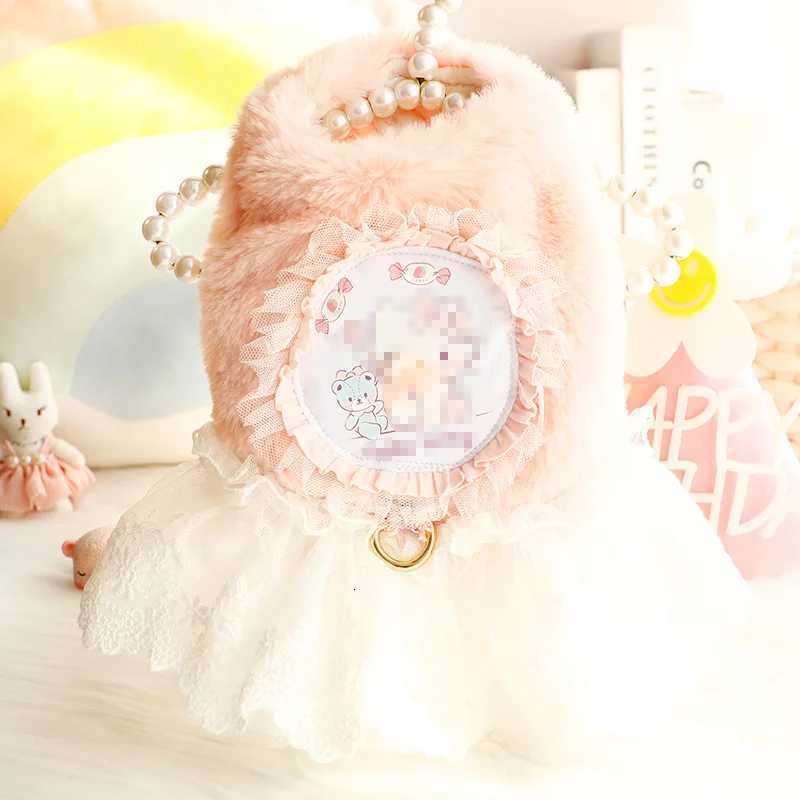 Winter Cat Dog Dress winter Luxury Plush Skirt Princess Wedding Puppy Costume Poodle Schnauzer Doggie Apparel Dresses M251208