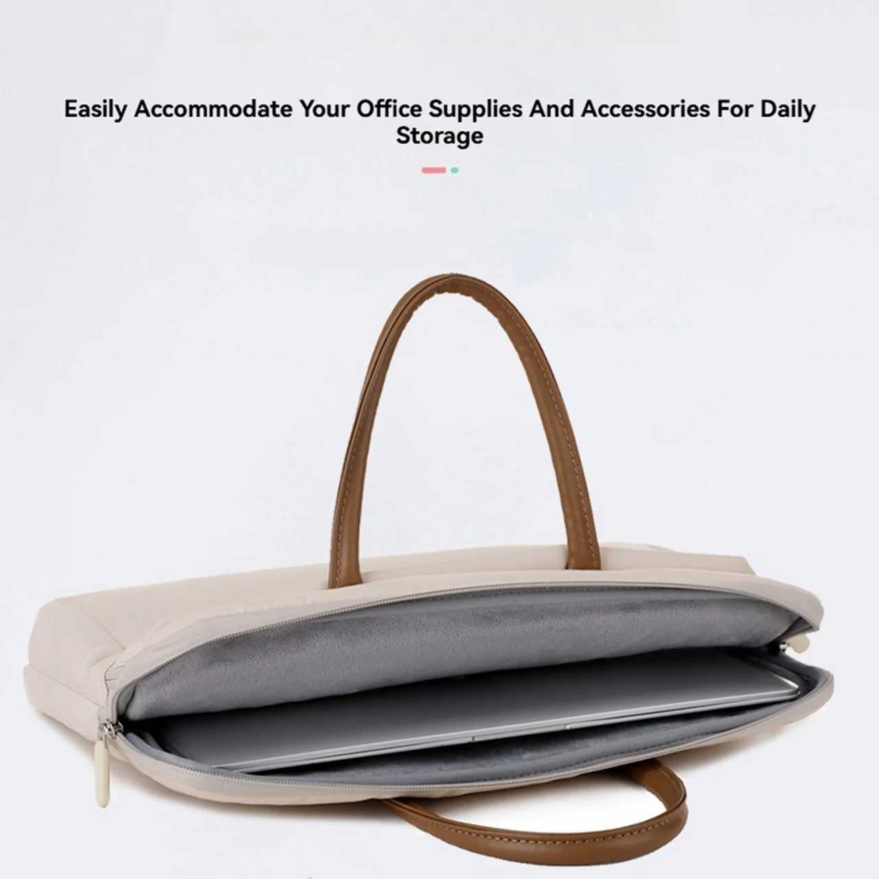 Laptop Sleeve Bag For Macbook Air Pro 16 Case Computer 133 14 156 Inch Notebook Bag Portable Bags Handbag Waterproof BriefcaseT251208
