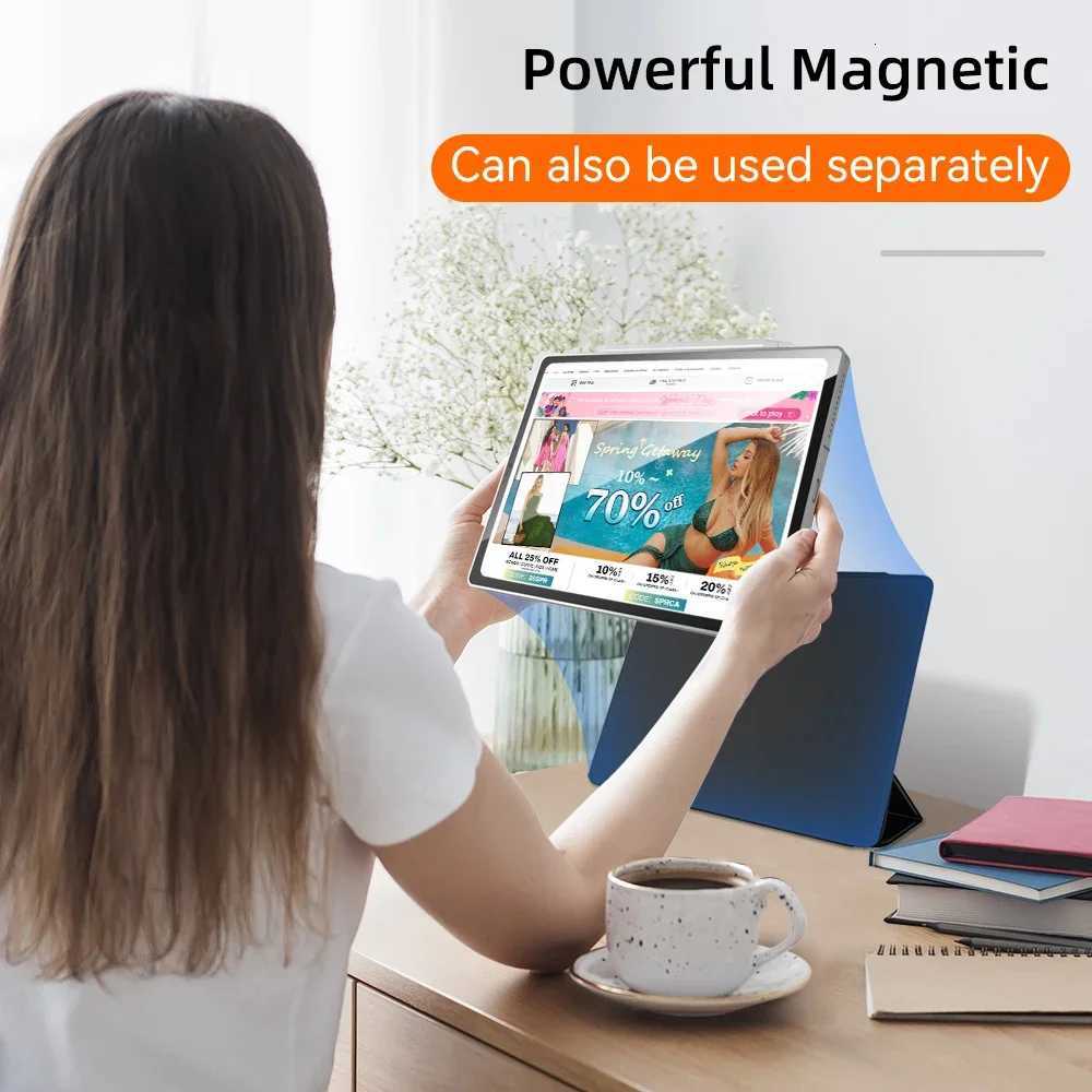 For 2025 ipad Case For ipad 11 13 M2 3 4 Magnetic Separation Case For iPad 10th A16 109 129 Air 5 4 3 9/8/7th Tablet Case C251208
