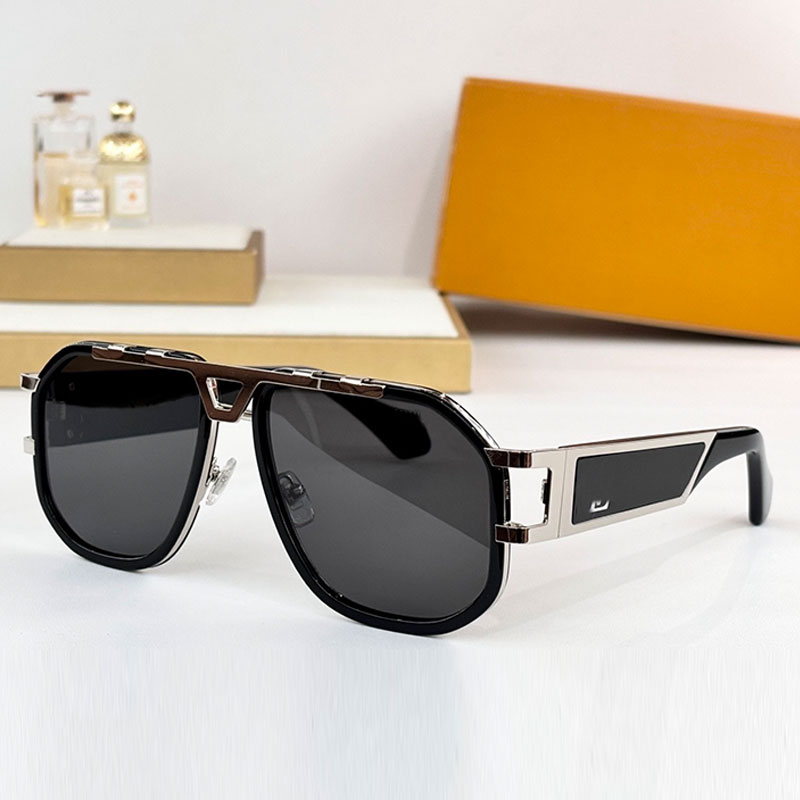 Designer Men Women Full Frame Panel Z1657 Sunglasses Fashion Casual Glasses Acetate Material Frame Metal Frame Design Outdoor UV400 Protective Belt Original Box