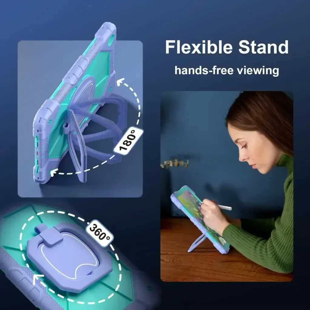 Shockproof Case For Galaxy Tab A9 87 2023 Cover A9 Plus 11SM-X110 X210 X216B A8 105 X200 X205 A7 Lite T220 T225 C251208