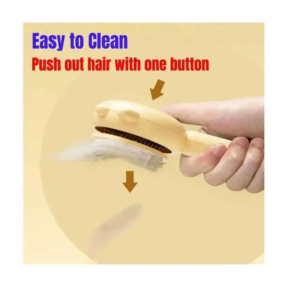 1 Pcs Dog Cats Needle Hair Comb Hair Remover Hairs Comb Pets Smoothing Floating Removal Woolen Goods Pet Cat Comb Specific Brush M251208 - view 4