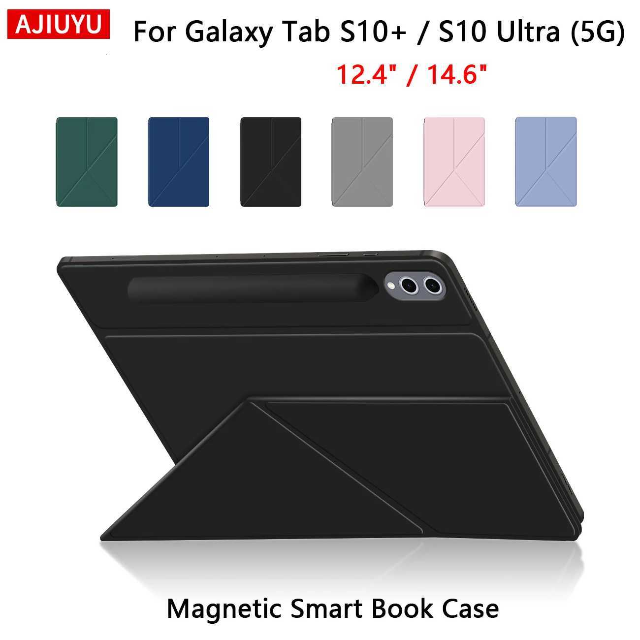 Smart Book Cover For Galaxy Tab S10 tra 5G 146 2024 Magnetic Case Folio For Galaxy Tab S10 124 Tablet Stand Cases C251208