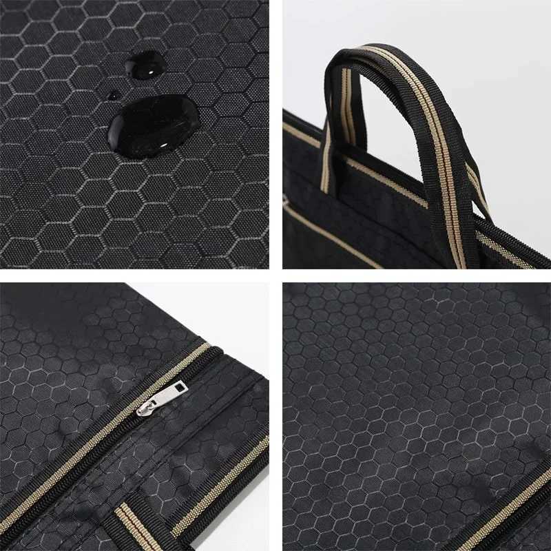 Large Capacity Briefcases Handbag Document Laptop Organize Pack Book Business IPAD Electronic Storage Pouch Supplies AccessoriesT251208