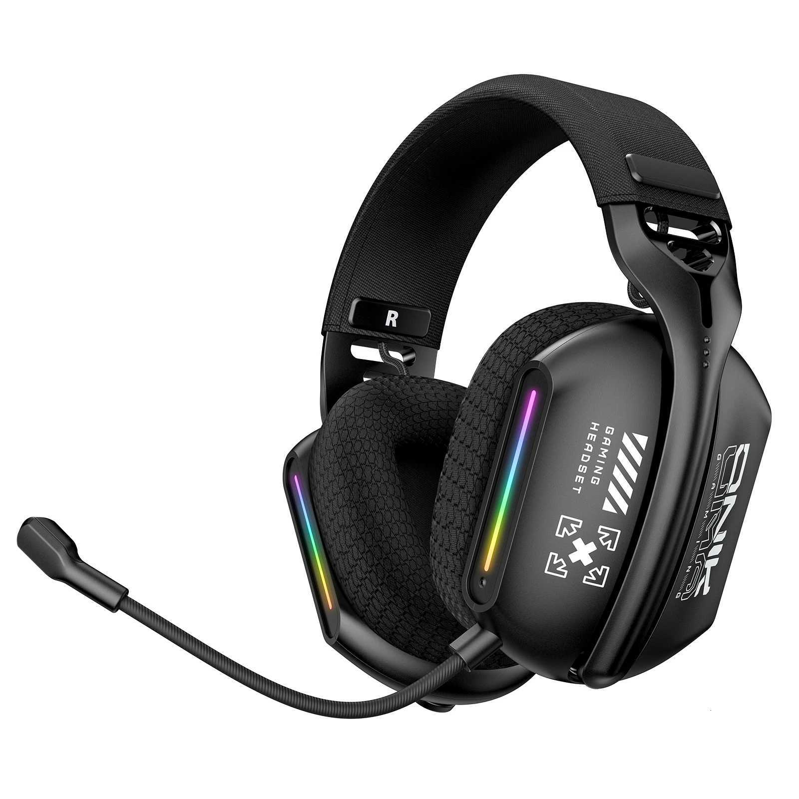 Onikuma Gt808 Three Mode with Mic E-Sports Wireless Gaming Headset Rgb Lighting Supports 53 / 24g / Aux 35mm M251208