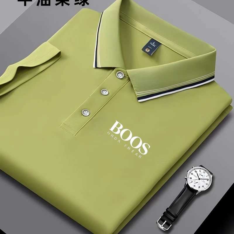 Embroidered New Mens Business Casual Short Sleeved Polo Shirt Fashionable Breathable Comfortable and Versatile Top W251208