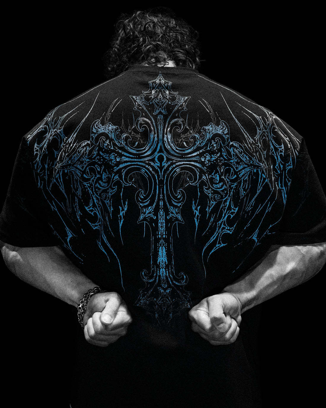 Men's T Shirts Breathedivinity Nocturne Oversized Graphic Tee Gothic Streetwear Cotton Shirt For Men Women Loose Fit Casual Style Soft Fitness Gy