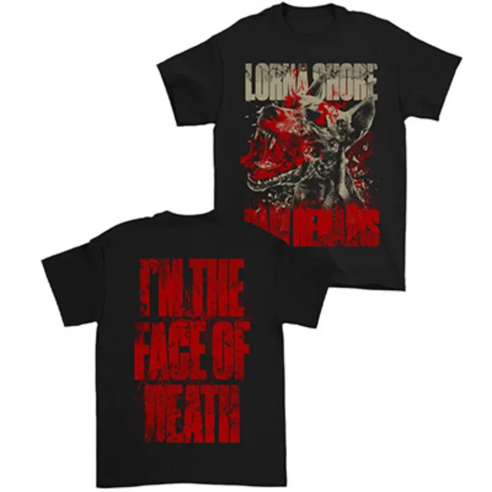 Men's T Shirts Tour Lorna Shore Unisex Classic Tee Men Women Summer Black Casual Crew Neck