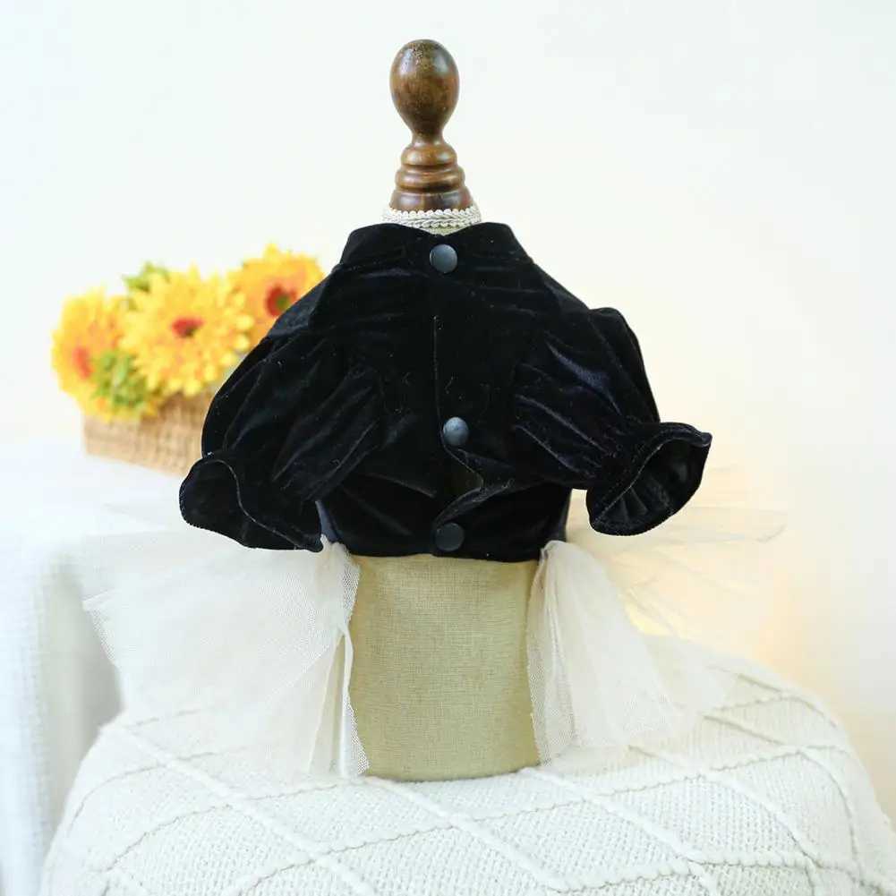 Three-dimensional Flower Pet Dress Dog Princess Dress Elegant 3d Flower Bow Decoration Wedding Dog Dress Stylish for Wedding M251208