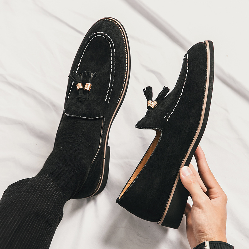 Designer shoes 2025 Autumn Winter New Classic British Tassel Fashion Casual Shoes For Men Large Sizes 38-47 black blue green beige