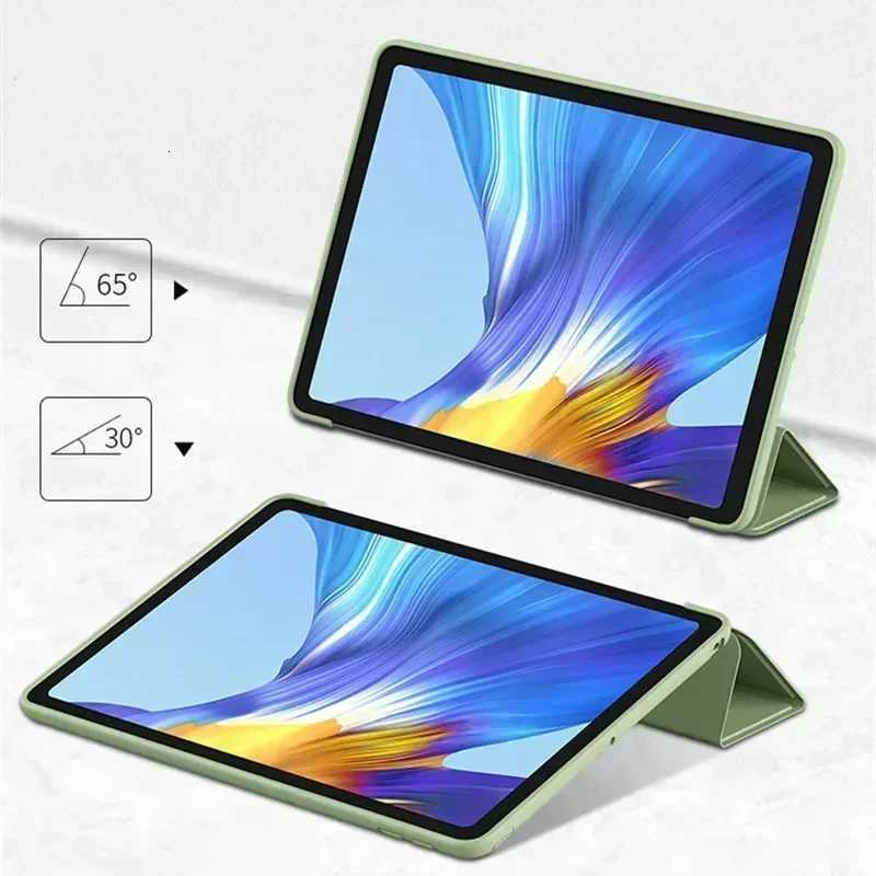 2025 Smart Case for Galaxy Tab S10FE Plus 131 Tablet Cover Soft Official Liquid Silicone Cover for Tab S10FE Funda C251208