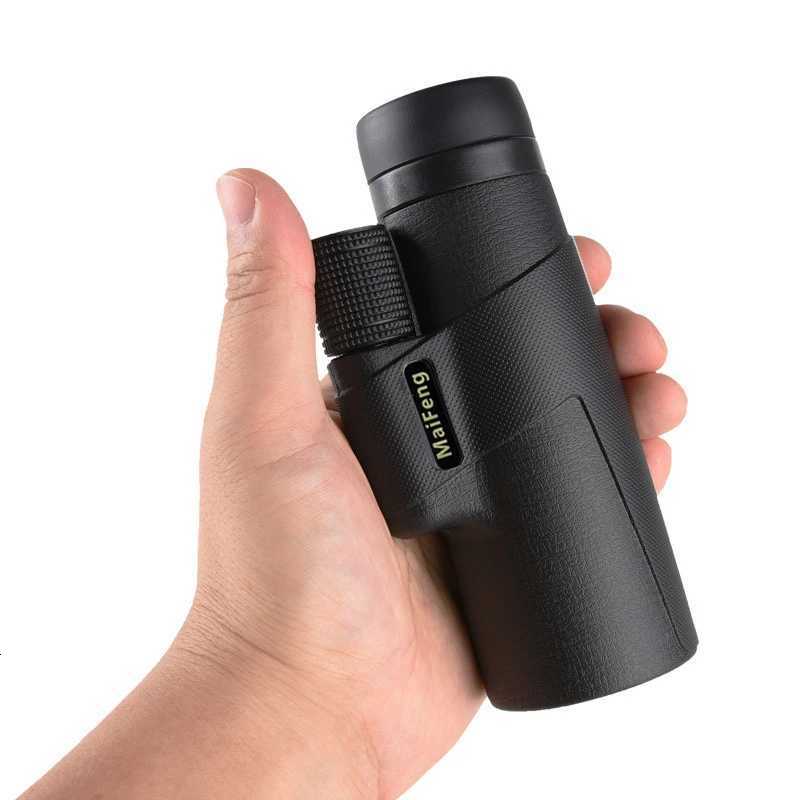Powerf 12x42 Monocar Telescope HD Long Range Bino Bak4 Waterproof Bird Watching Optical Pocket Size For Camping C251208