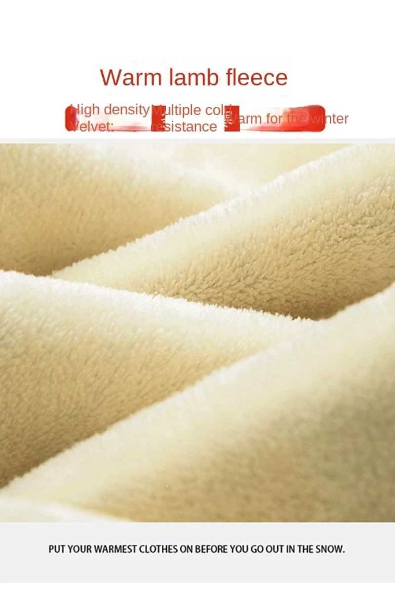 Warm Fleece Lined Jeans For Woman Y2k Pants Loose Wide Leg Trousers Winter 2025 Trendy Design Comfort Stretch Blue DenimT251208