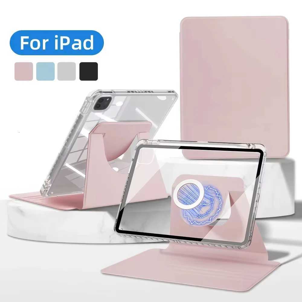 For iPad Air 5 4 10th 109 Case New iPad air 11 11th Pro 11 13 3 97 Cover 102 7th 8th 9th Gen 360 Rotation Shell Accessories C251208