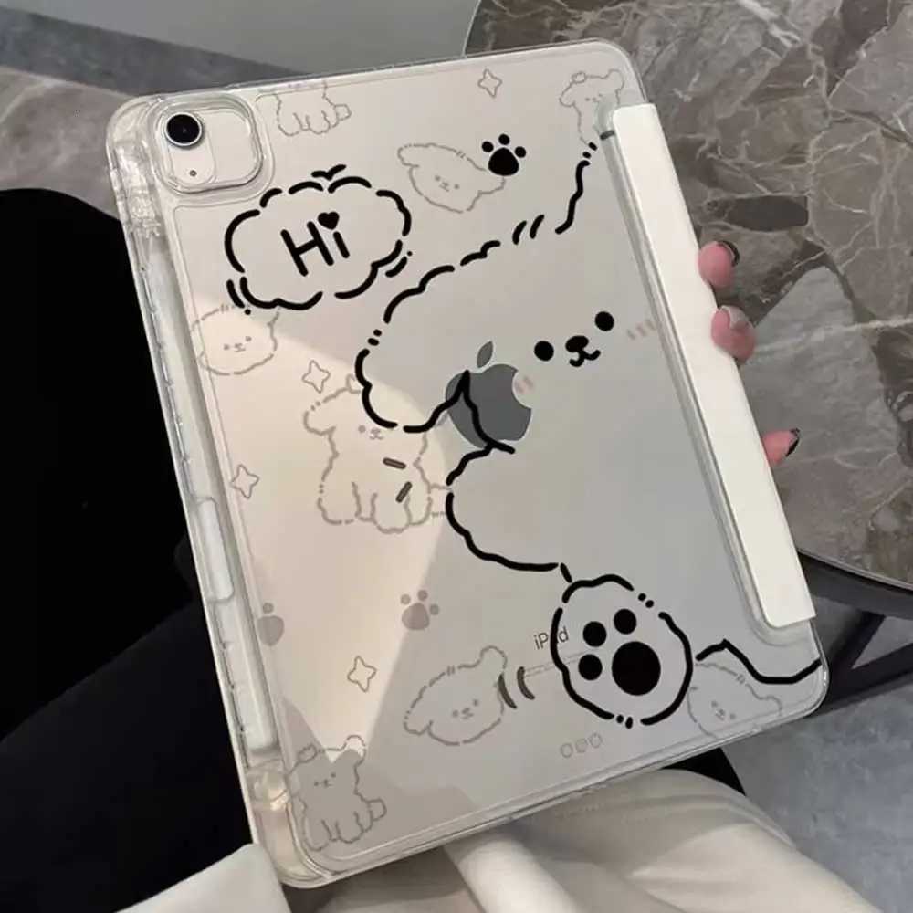 3Y-fold For iPad 10th Gen Track Clear Cover for Air 4 5 6 109in 11in 13in For Air 12/13 97 Pro 11 129 13 Mini 6 7 Case C251208