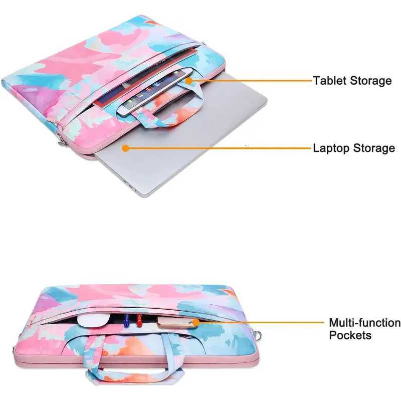13 14 16 173 inch Laptop Sleeve Bag for 2024 MacBook Air 15 M2 M3 A2941 Pro 13 M1Dell Lenovo HP Asus Mens Women Briefcase CaseT251208