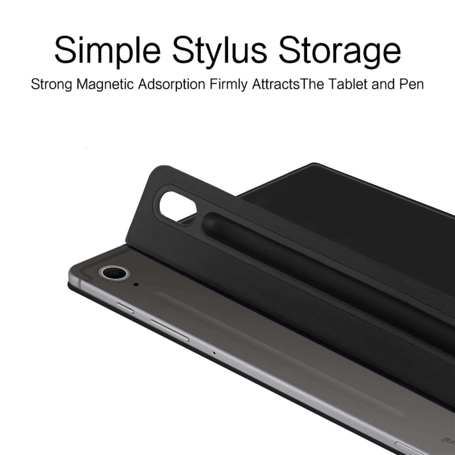 Smart Book Cover For Galaxy Tab S10 FE 109 2025 S9 11 inch Tablet Case For Galaxy Tab S9 FE 109 Magnetic Stand Case C251208