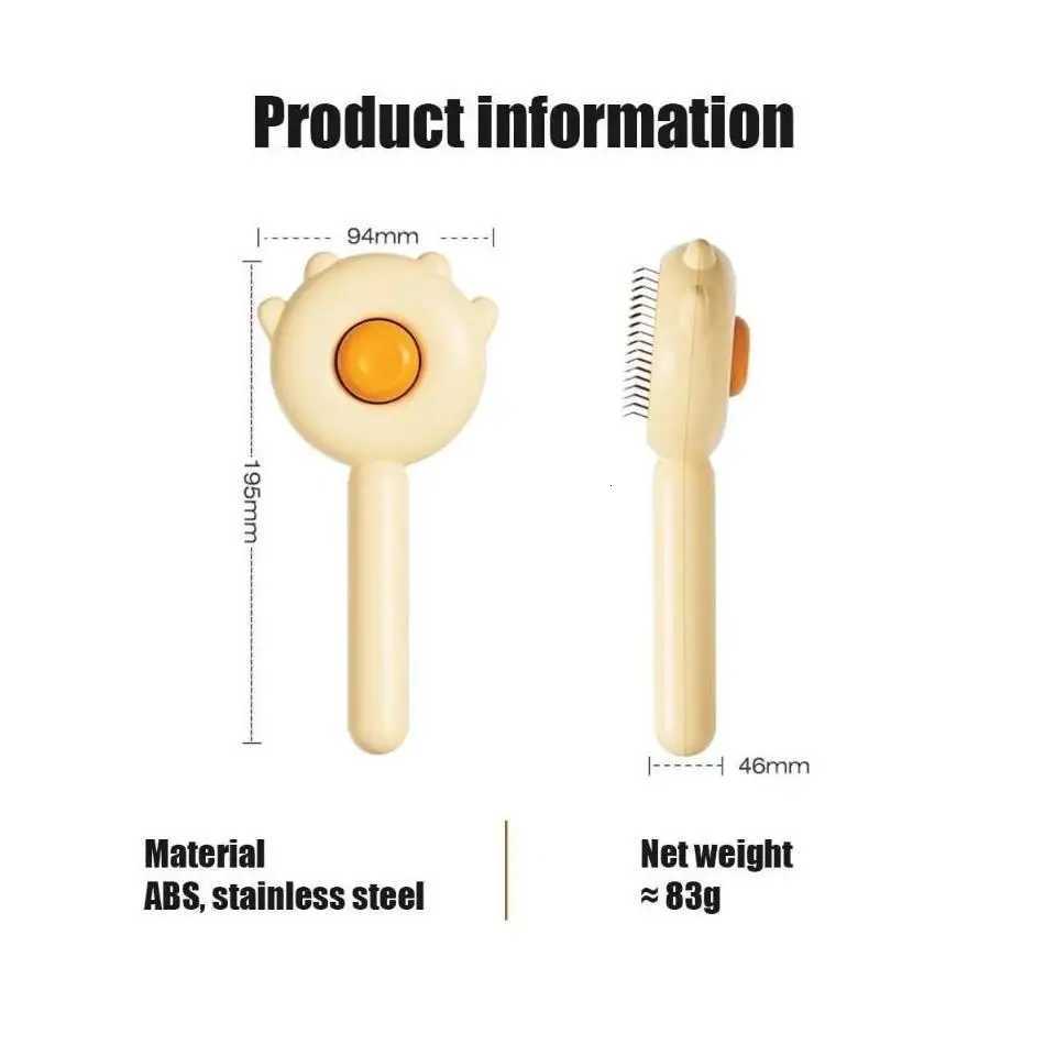 1 Pcs Dog Cats Needle Hair Comb Hair Remover Hairs Comb Pets Smoothing Floating Removal Woolen Goods Pet Cat Comb Specific Brush M251208 - view 6