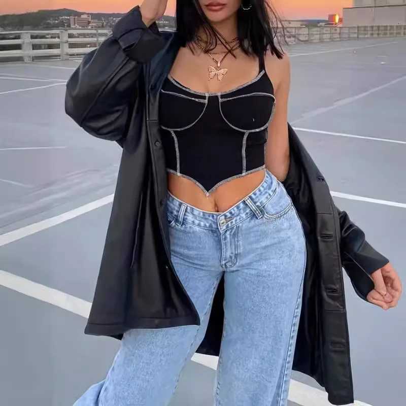 Women Ankle Length Denim Pants Wide Leg Jean Washed High Waist Jeans Solid Pockets Loose Fit Zipper Fly Distressed CasualT251208