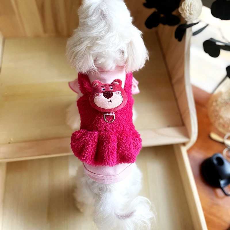 Luxury Rose Cute Dachshund Chihuahua Clothes For Small Breed Dogs Animal Jacket Dress Coat Pet Costumes XS XL Puppy Accessories M251208