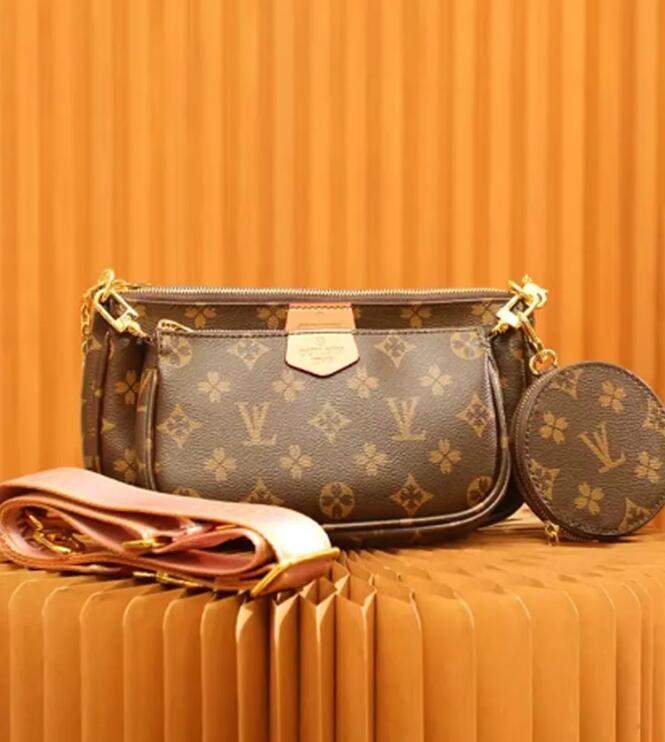 Luxury Designer Bag 3 Multi FELICIE POCHETTE Chain Bags Handbags Crossbody Purse Fashion Women Shoulder Bags Lady Totes Bag Woman Wallet louisvuittion backpack