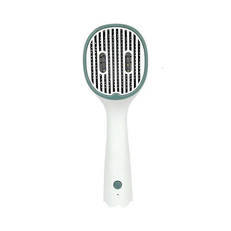 Cat Dog Comb Hair Remover Brush UVC Sterilization Pet Grooming Slicker Needle Comb Removes Tangled Self Cleaning Pet Supplies M251208 - view 6
