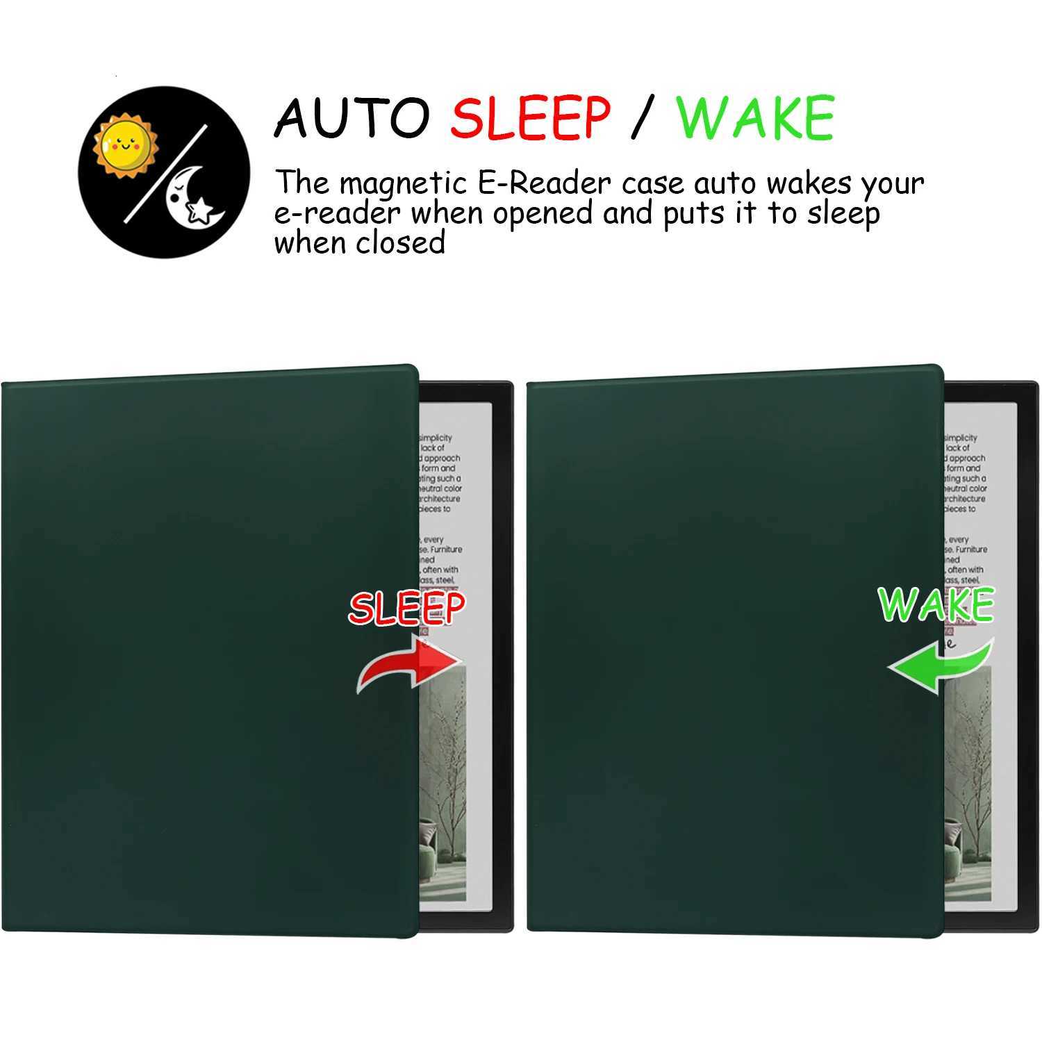 GAUGGER Magnetic Stand Case for Boox Note Air 5 C/Note Air 4 C /3C tra-Thin Cover with Auto Sleep/Wake Magnetic Closure C251208