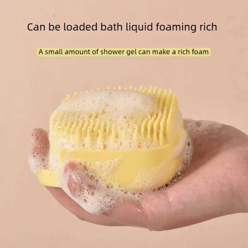 Popular pet dog silicone bath brush cleaning care bath massage brush safe and comfortable pet comb M251208 - view 4