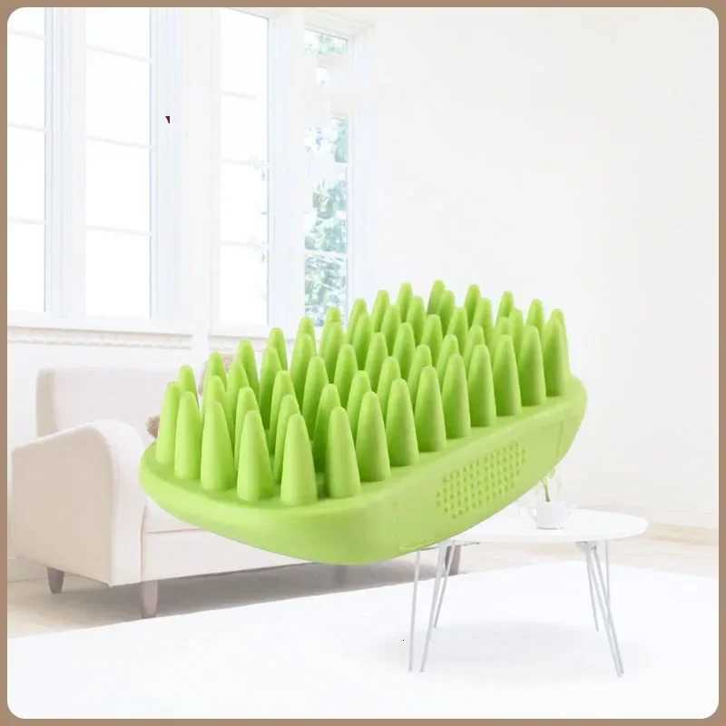 Pet Bath Brush Rubber Comb Hair Removal Brush Pet Dog Cat Grooming Cleaning Glove Massage Pet Hair Care Tool M251208 - view 4