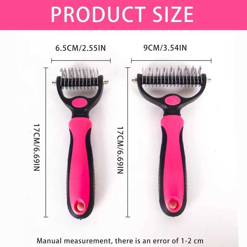 A Pet Double-sided Knot Comb Dog Comb Dog Comb Cat Beauty Hair Removal Cat Comb Pet Supplies M251208 - view 4